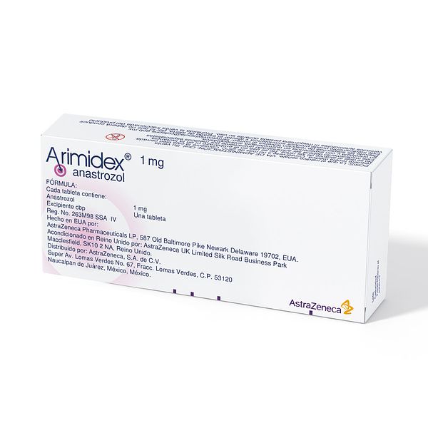 Arimidex® 1 mg Caja con 28 Tabletas